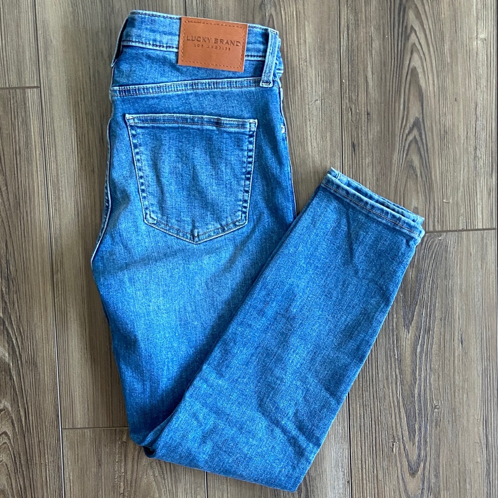 Lucky Brand AVA Mid Rise Skinny Ankle Jeans Size 8/29